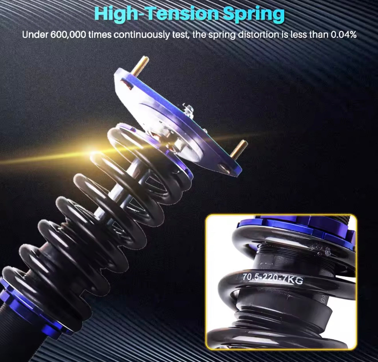 Suspension coil over kit for SUBARU
