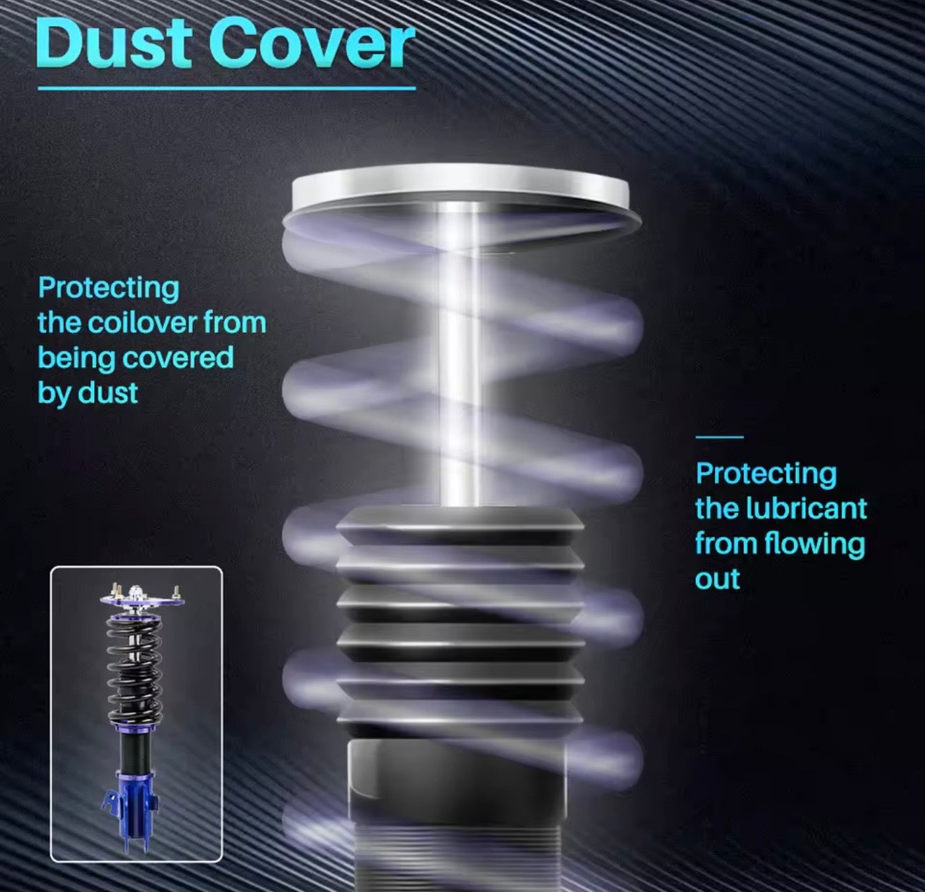 Suspension coil over kit for SUBARU